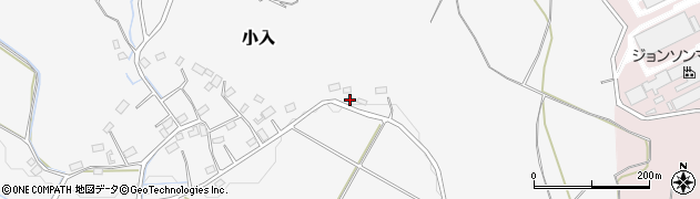 栃木県さくら市小入247周辺の地図