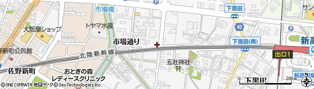 富山県高岡市市場通り789周辺の地図