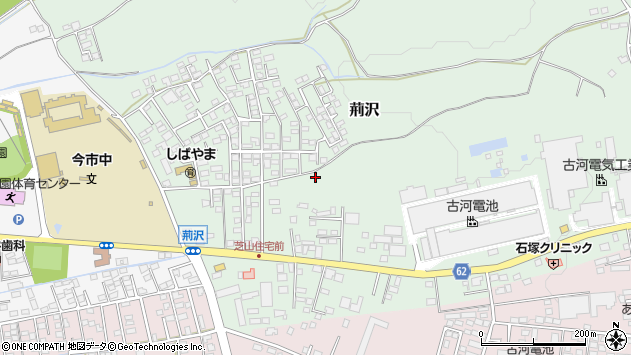 〒321-2336 栃木県日光市荊沢の地図