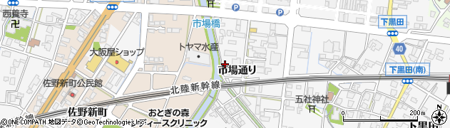 富山県高岡市市場通り871周辺の地図