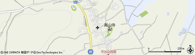 長野県上水内郡飯綱町平出846周辺の地図
