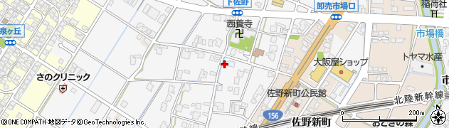 富山県高岡市佐野1017周辺の地図