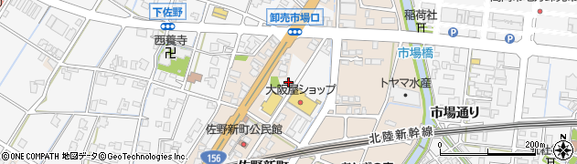 富山県高岡市佐野1195周辺の地図