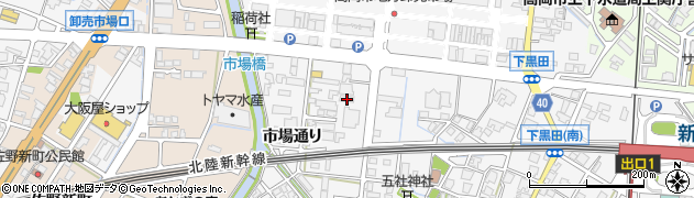 富山県高岡市市場通り784周辺の地図