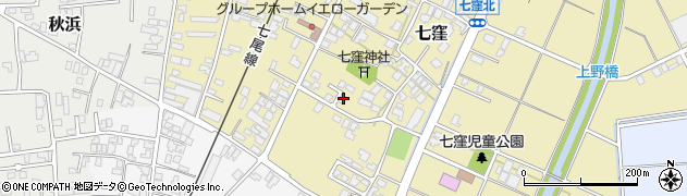 石川県かほく市七窪ヘ17周辺の地図