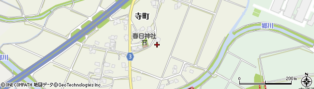 富山県滑川市寺町周辺の地図