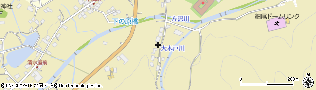 栃木県日光市細尾町121周辺の地図