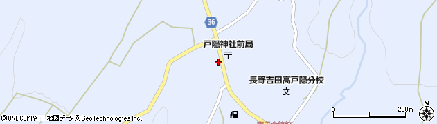 長野県長野市戸隠宝光社2221周辺の地図