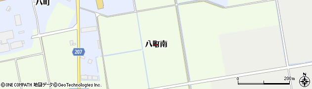 富山県富山市八町南周辺の地図