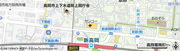 サンコー京田店周辺の地図
