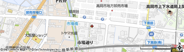 富山県高岡市市場通り803周辺の地図