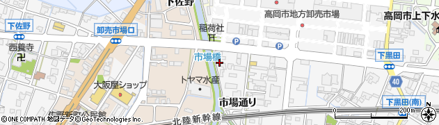 富山県高岡市下黒田860周辺の地図