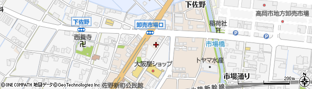 富山県高岡市佐野1197周辺の地図