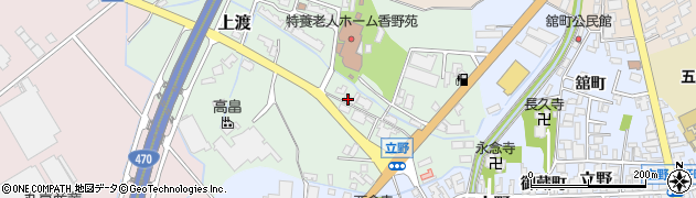 富山県高岡市上渡1165周辺の地図