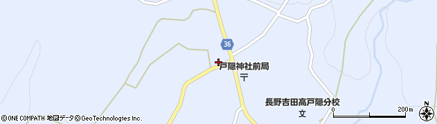長野県長野市戸隠宝光社2180周辺の地図