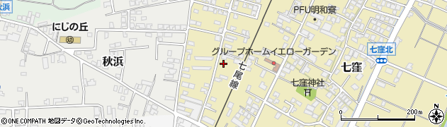 石川県かほく市七窪ヲ86周辺の地図