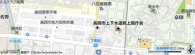 富山県高岡市下黒田640周辺の地図