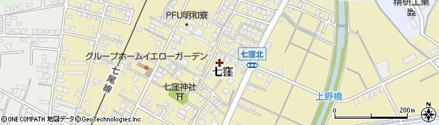 石川県かほく市七窪ヘ55周辺の地図