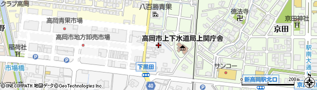 富山県高岡市下黒田644周辺の地図