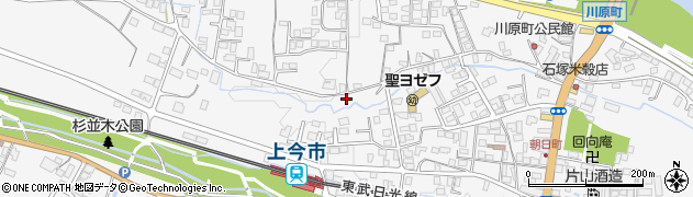 栃木県日光市今市1578周辺の地図
