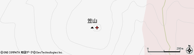 笠山周辺の地図