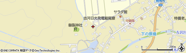 栃木県日光市細尾町322周辺の地図