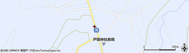 長野県長野市戸隠宝光社2174周辺の地図