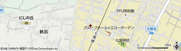 石川県かほく市七窪ヲ71周辺の地図