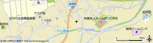 栃木県日光市細尾町395周辺の地図
