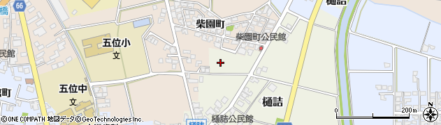 富山県高岡市樋詰周辺の地図