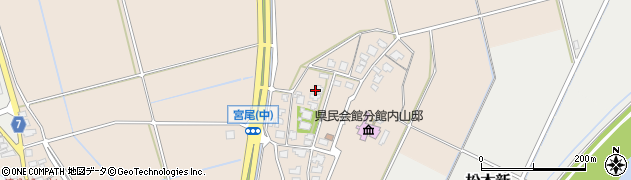 富山県富山市宮尾周辺の地図
