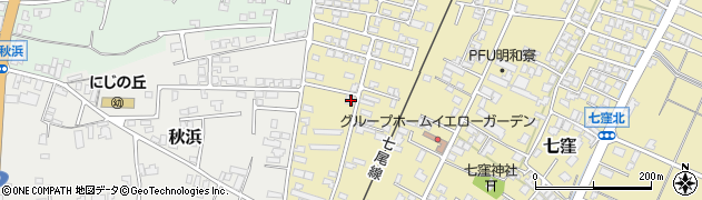 石川県かほく市七窪ヲ70周辺の地図