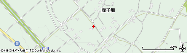 栃木県さくら市鹿子畑1121周辺の地図