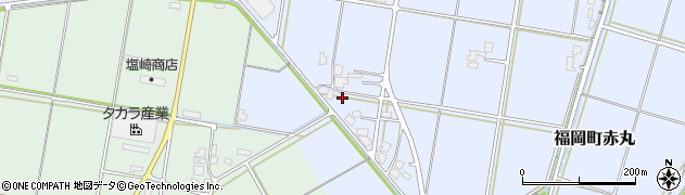 富山県高岡市福岡町赤丸884周辺の地図