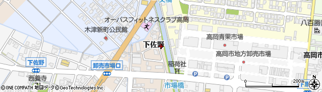 富山県高岡市佐野1228周辺の地図