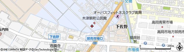 富山県高岡市木津1593周辺の地図