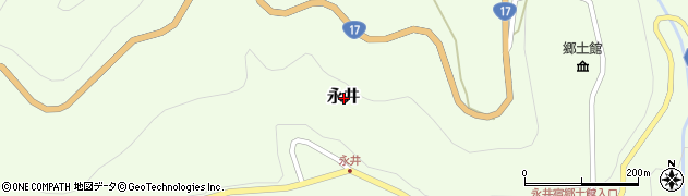 群馬県利根郡みなかみ町永井周辺の地図