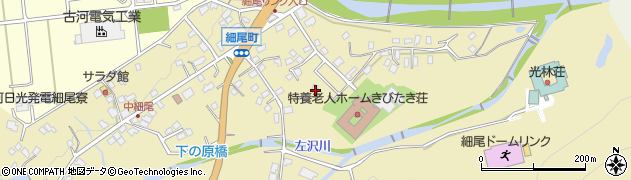 栃木県日光市細尾町97周辺の地図