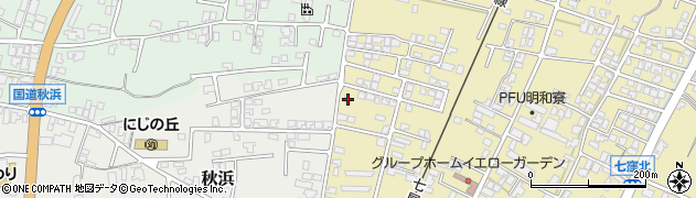 石川県かほく市七窪ヲ50周辺の地図