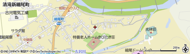 栃木県日光市細尾町75周辺の地図