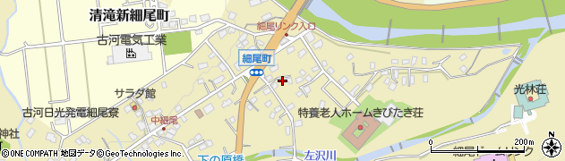 栃木県日光市細尾町417周辺の地図