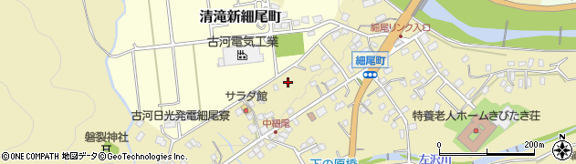 栃木県日光市細尾町447周辺の地図