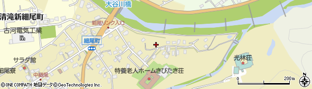 栃木県日光市細尾町57周辺の地図