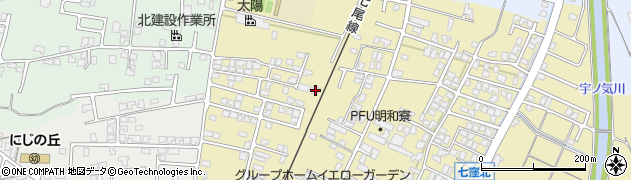 石川県かほく市七窪ヲ31周辺の地図