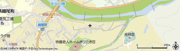 栃木県日光市細尾町50周辺の地図
