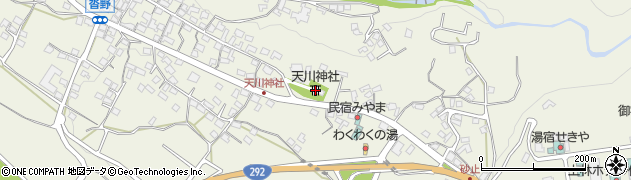 天川神社周辺の地図