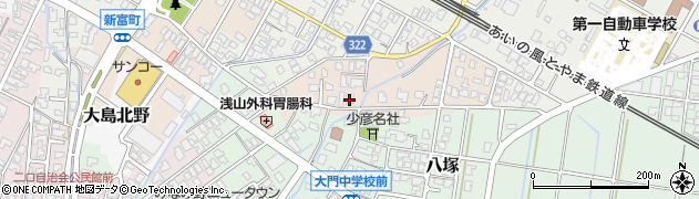 八塚ふれあい館周辺の地図