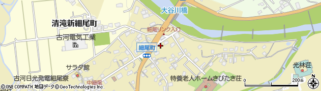 栃木県日光市細尾町409周辺の地図