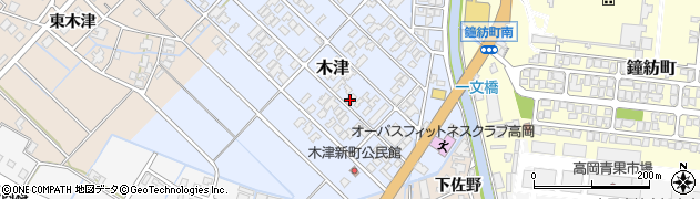 富山県高岡市木津1571周辺の地図