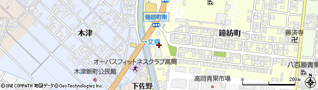 富山県高岡市鐘紡町2周辺の地図